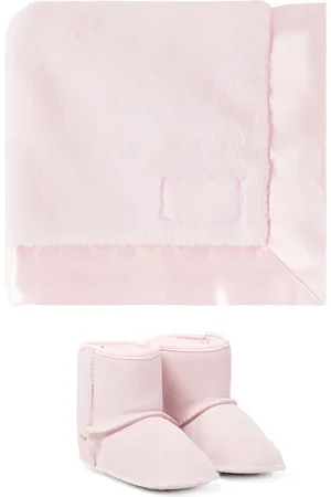 UGG Bébé – Set bottes et couverture en cuir