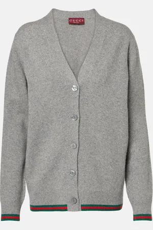 Gucci Cardigan Web en laine et cachemire
