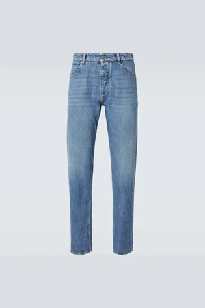 Bottega Veneta Jean droit à taille mi-haute