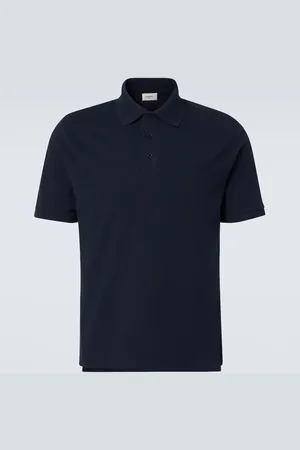 Saint Laurent Polo en coton mélangé