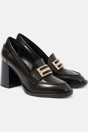 Victoria Beckham Escarpins B Buckle en cuir