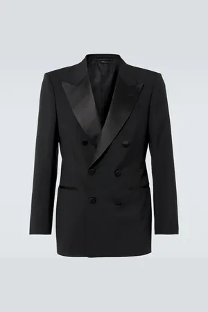 Tom Ford Veste de smoking en laine