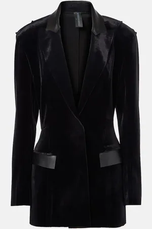 Norma Kamali Veste en velours