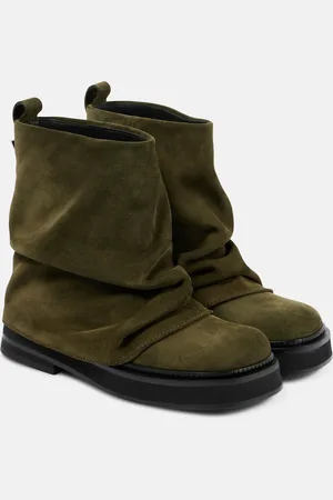 The Attico Bottines Mini Robin en daim