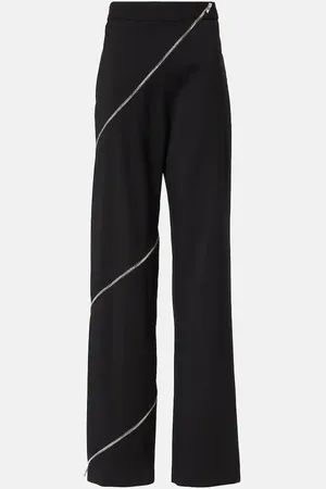 Alaïa Alaïa Pantalon ample Spiral en coton