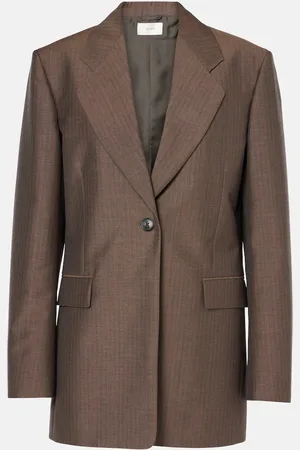 The Row Blazer Vermont en mohair et laine