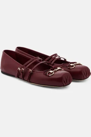 Gucci Ballerines Horsebit en cuir