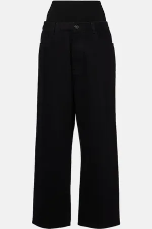 Alaïa Alaïa Jean droit à taille haute