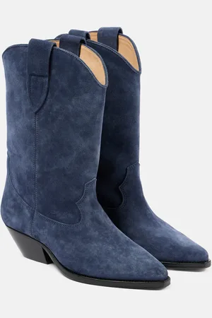 Isabel Marant Bottines santiags Duerto en daim