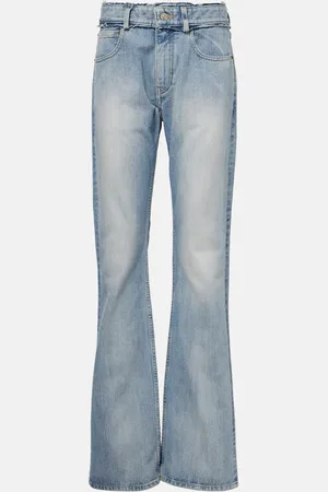 Balenciaga Jean droit à taille basse
