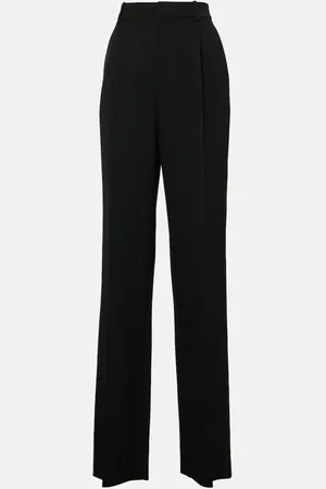 Saint Laurent Pantalon de smoking en laine