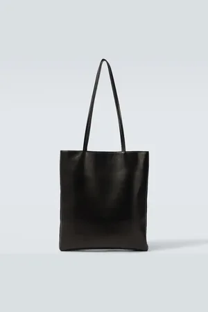 The Row Sac Flat en cuir