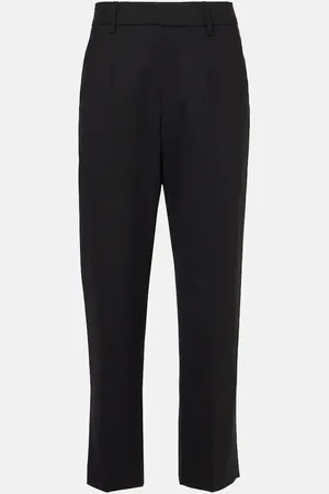 Isabel Marant Pantalon droit en laine mélangée