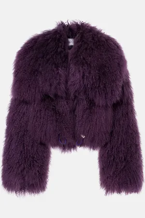 The Attico Veste en shearling