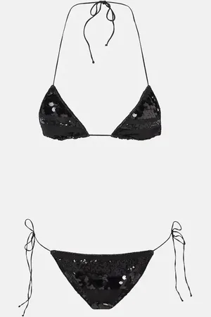 Oseree Oséree Bikini rayé à sequins