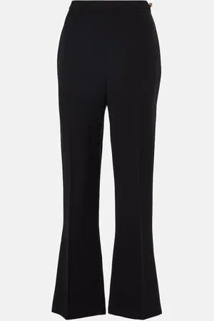 Prada Pantalon droit à taille mi-haute