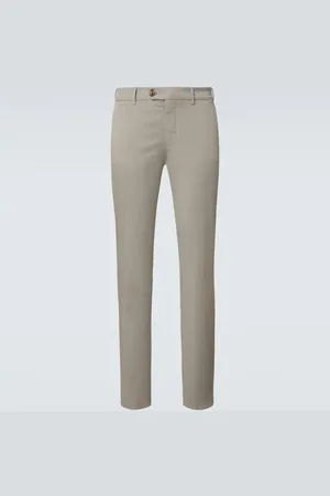 Brunello Cucinelli Pantalon slim en coton