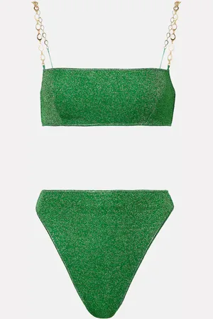 Oseree Oséree Bikini Lumière O-Chain en lamé