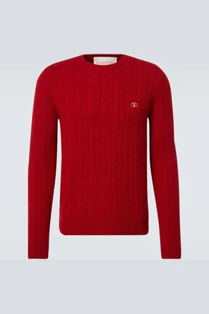 VALENTINO Pull VLogo en cachemire