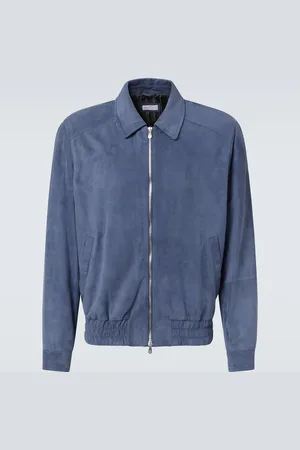 Brunello Cucinelli Veste bomber en daim