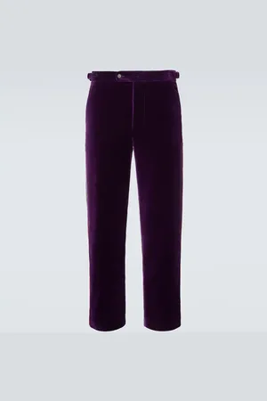 BODE Pantalon de costume Showcase en velours de coton