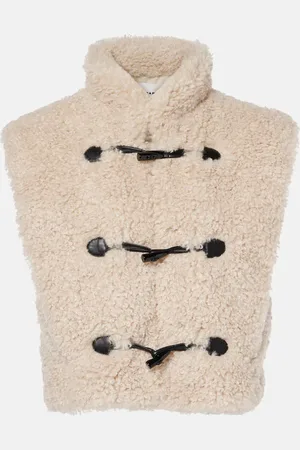 Marant Etoile Gilet Alisa en fourrure synthétique