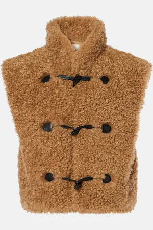 Marant Etoile Gilet Alisa en fourrure synthétique