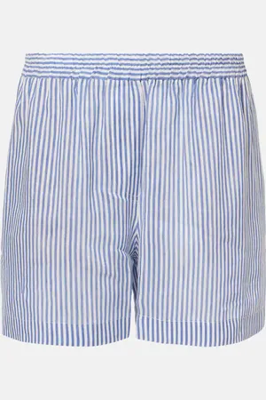 Brunello Cucinelli Bermuda en lin et soie