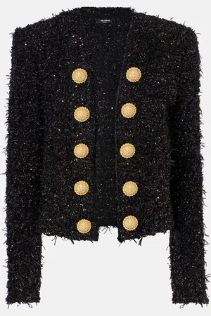 Balmain Veste en tweed
