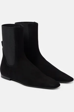 Totême Bottines Chelsea en daim