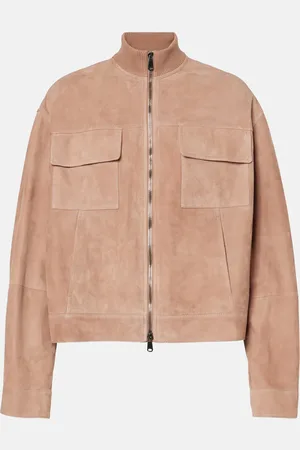Brunello Cucinelli Veste en cuir