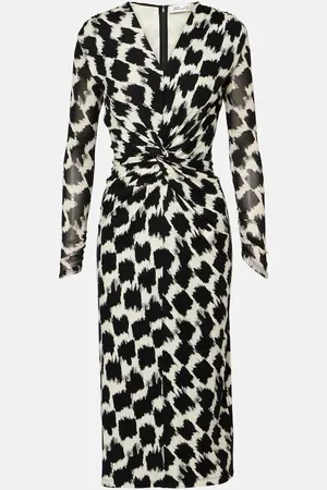 Diane von Furstenberg Robe midi Libra imprimée
