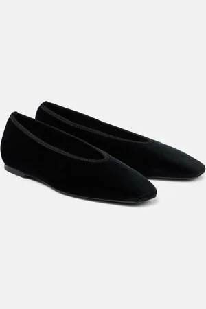 Totême Ballerines Minimalist en velours