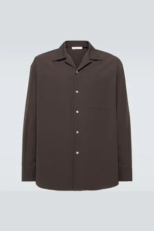 The Row Chemise Anthony en coton