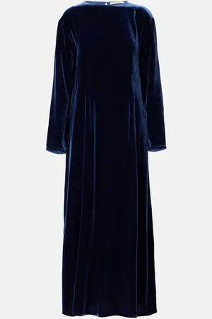 ASCENO Robe longue Jody en velours
