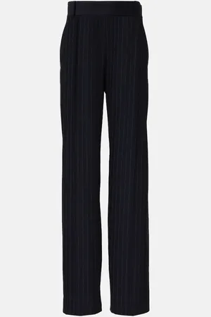 Khaite Pantalon droit Cambie à taille haute