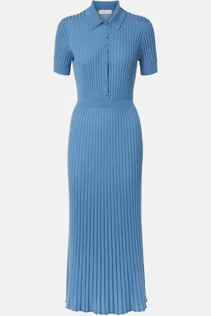 GABRIELA HEARST Robe longue Amor en soie et cachemire