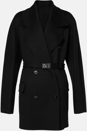 Salvatore Ferragamo Manteau en laine et cachemire