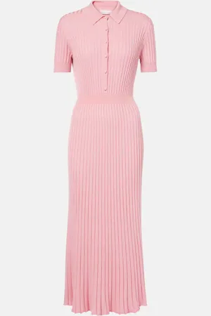GABRIELA HEARST Robe longue Amor en soie et cachemire