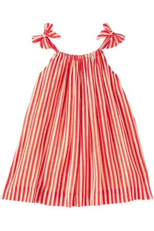BONPOINT Robe Eloise rayée en crêpe