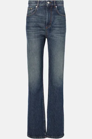 Sportmax Jean droit à taille mi-haute