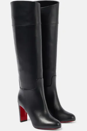 Christian Louboutin Bottes Loo Botta 85 en cuir