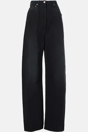 Prada Jean ample à taille haute