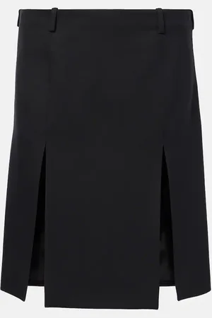 The Attico Jupe midi en laine