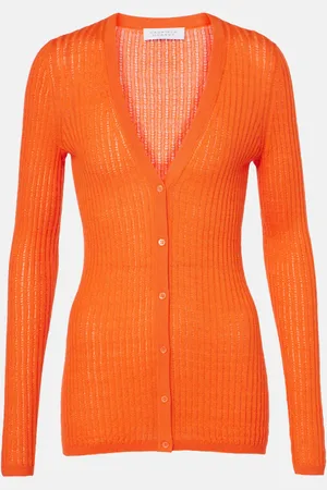 GABRIELA HEARST Cardigan Emma en cachemire et soie