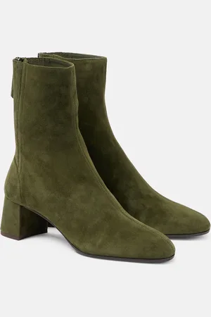 Aquazzura Bottines Saint Honore 50 en daim