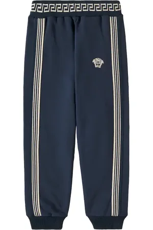 VERSACE Pantalon de survêtement Greca Border en coton
