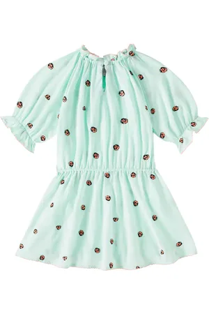 Stella McCartney Robe brodée en coton