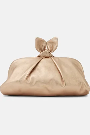 Aquazzura Pochette Bow Tie en cuir
