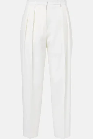 Altuzarra Pantalon Emmett à taille haute en laine